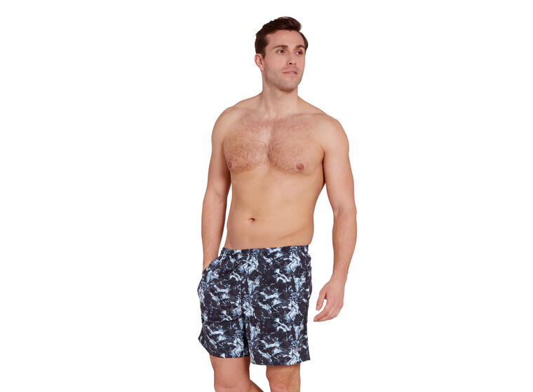 Hydro 16 Badeshorts L Zoggs | Svart/Flerfarget | Ecodura 