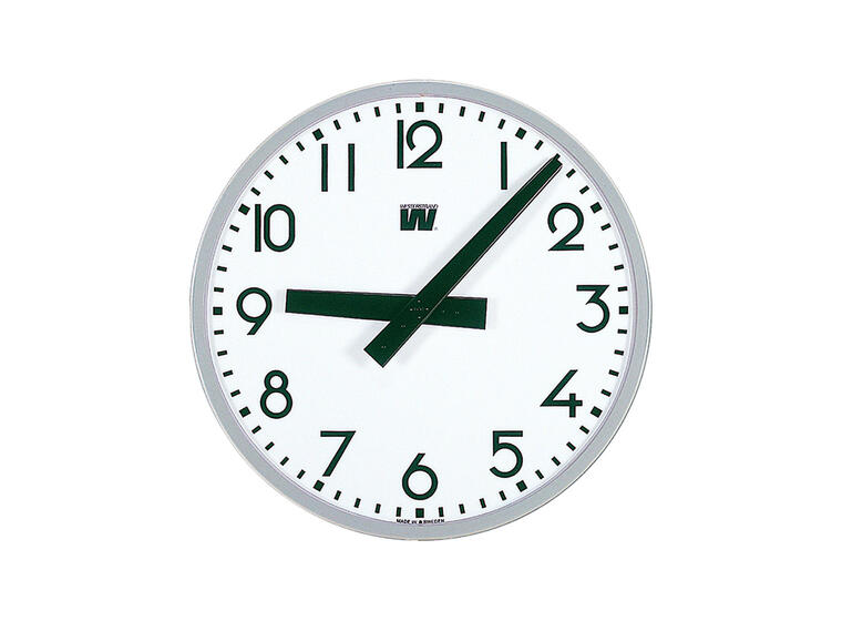 Klokke til svømmehall Quartz | 40 cm Analog klokke til våtrom | 230VAC 