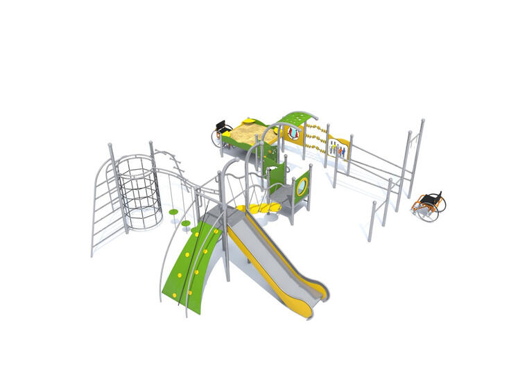 Lekestativ Rullestol DOMO-| 1-2 Tilpasset Rullestol | Lekeplass 