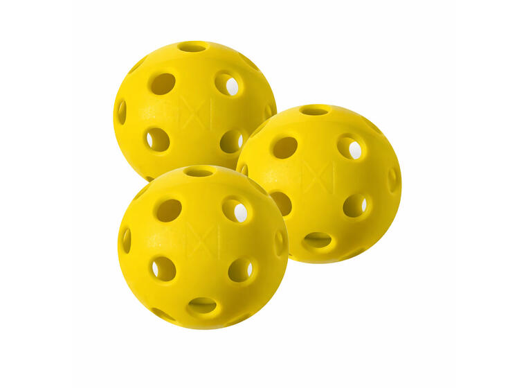 Pickleball X-26 Innendørs ball gul 100 stk. | Trening og match 
