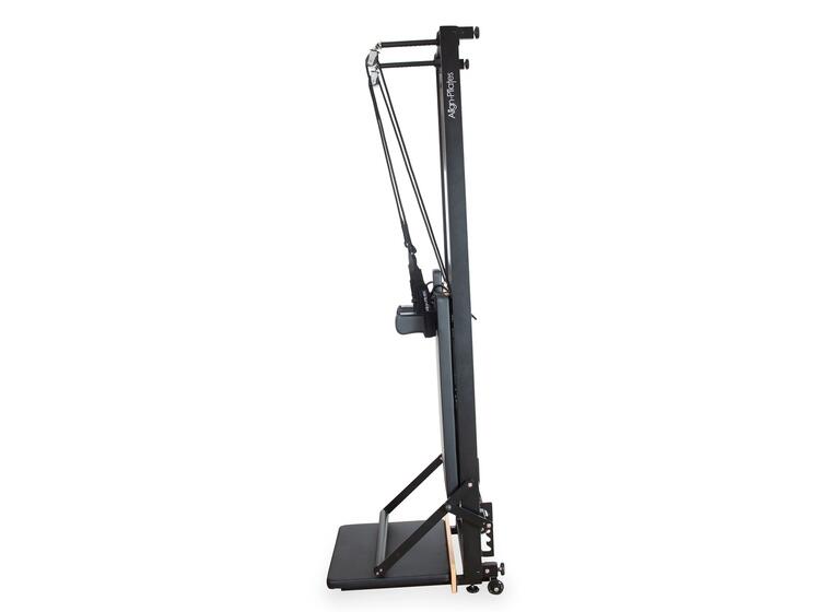 Pilates Reformer R8 Pro svart Pilatesbenk for hjemmetrening 