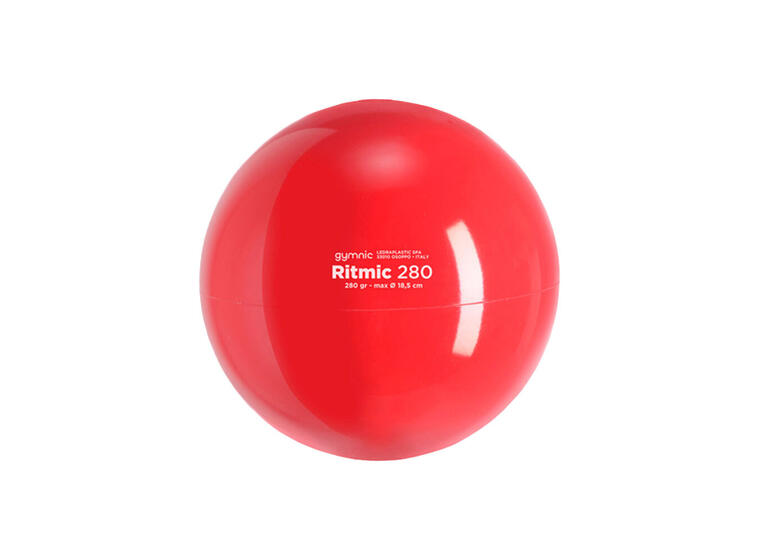 RG Ball Ritmic 18,5 cm | 280 gr | Rød Treningsball til rytmisk gymnastikk 