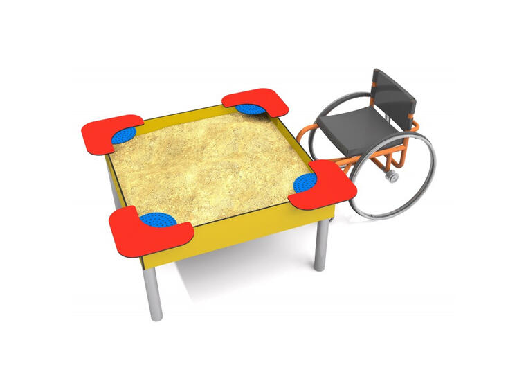 Sandkasse Somero 1 Tilpasset rullestol | Lekeplass 