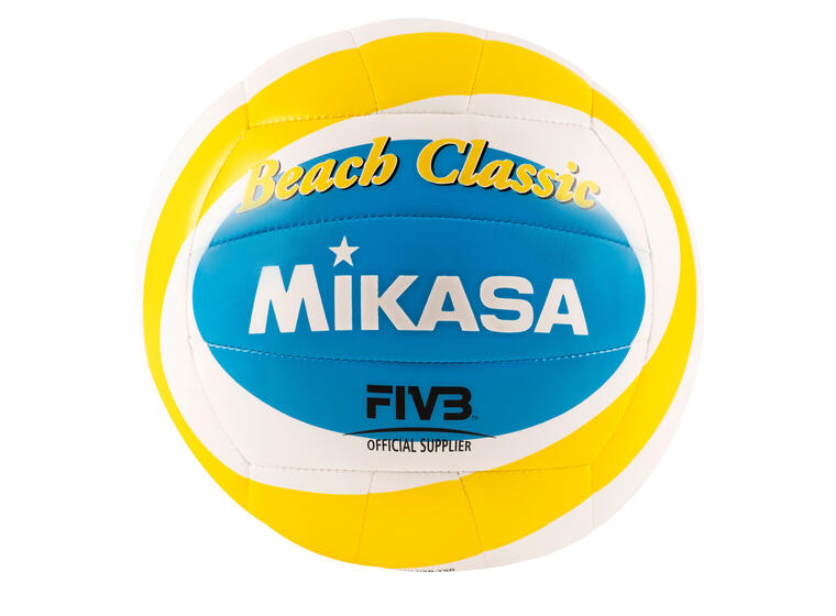 Sandvolleyball Mikasa BV543C-VXB-YSB Beachvolley | Hobby og trening 