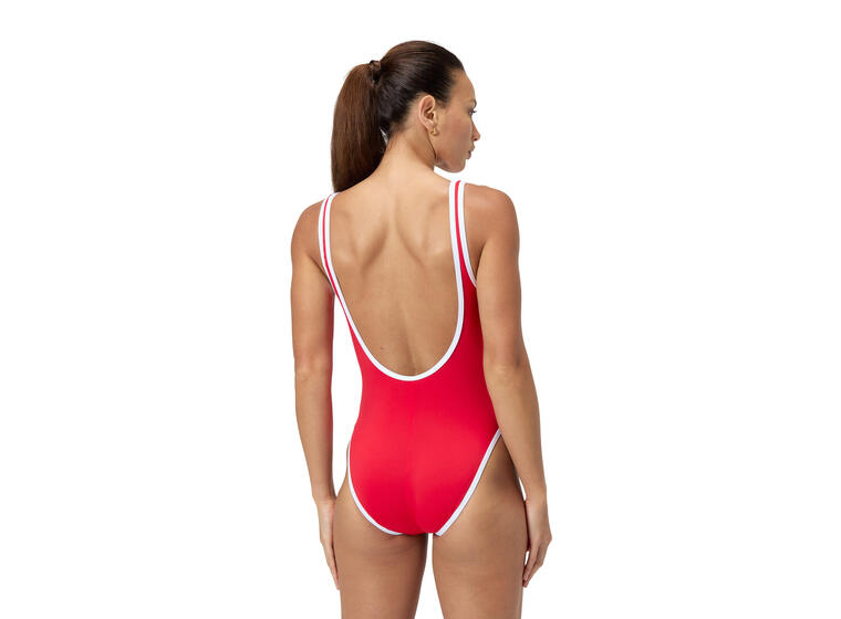 Solid Bound Scoop Badedrakt 36 Speedo | Rød | Jetstream 