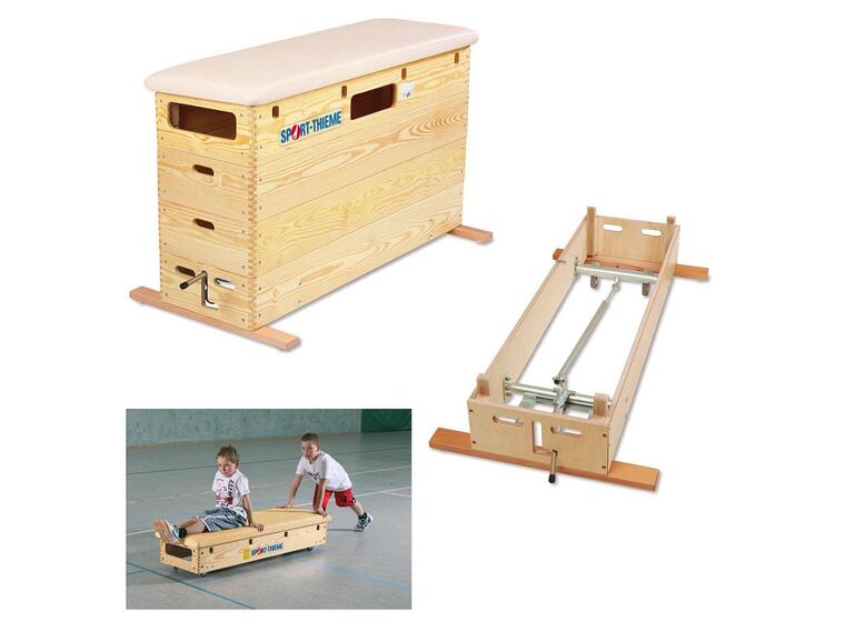 Sprangkasse Standard 6 delt Topp/bunnhjul | TÜV/GS godkjent | Furu 