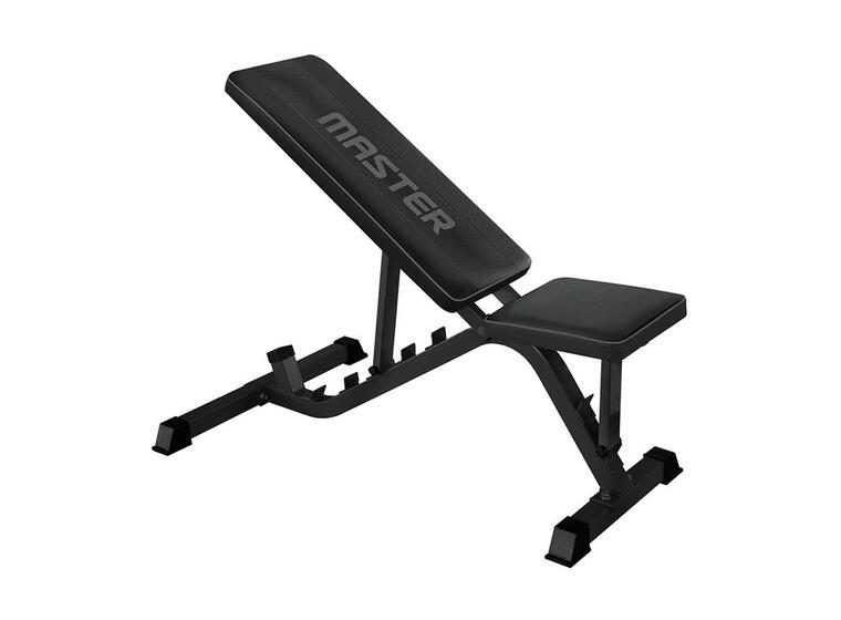 Treningsbenk Black Justerbar Maks 200 kg 