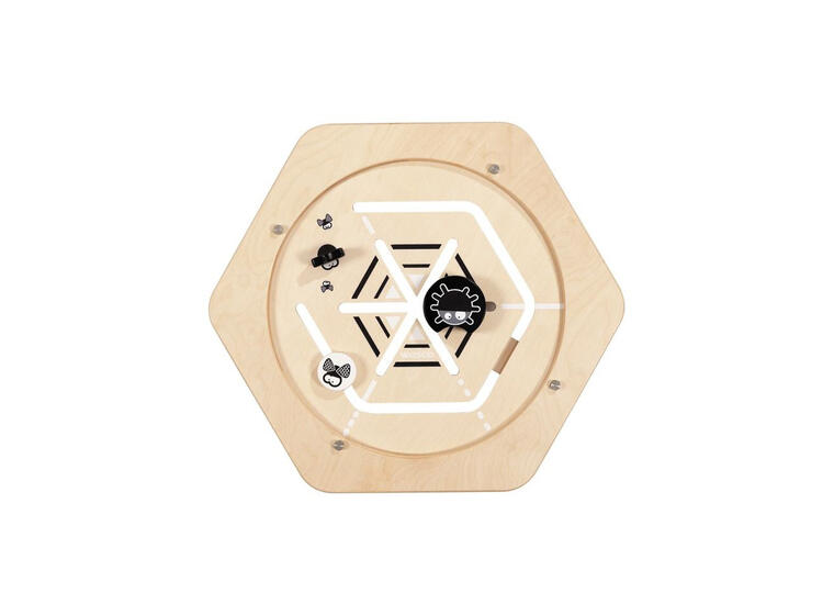 Veggpanel Hexagon Edderkopp 48 x 54 x 7 cm 