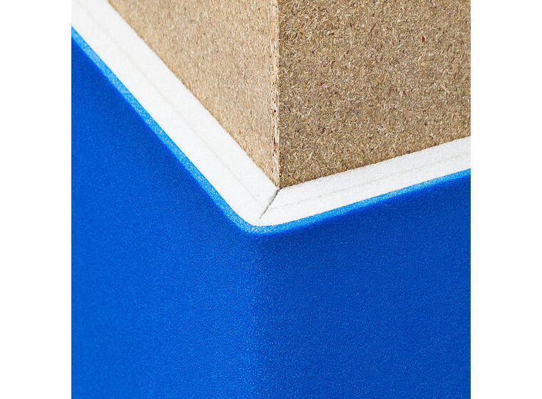 Veggpolstring | Grå 200x100x3 cm 