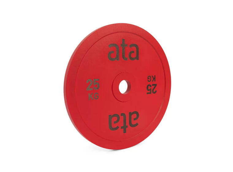 Vektskive ata Powerlifting Steel 25 kg 2 Stk 