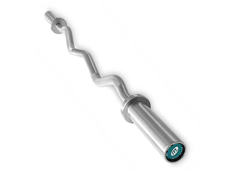 Vektstang Curlstang Silver 50 mm 120 cm | 9,3 kg 