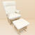 Trone Advance Gyngestol Hvit Med puff 