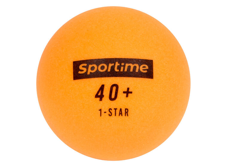 Bordtennissett Sportime Sett med 4 racketer og 10 baller 