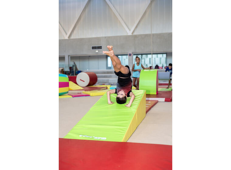 Educ'Gym Skummodul Kile 200x70x48 cm | Gul og lime 