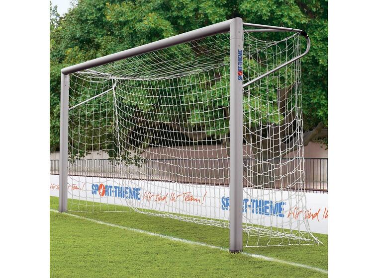 Fotballmål 5x2 m m/bakkehylser 7'er mål | Oval profil | Sveiset 