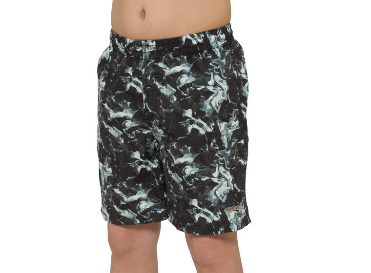 Hydro 15 Badeshorts jr 140cm Zoggs | Svart/Flerfarget | Ecodura 