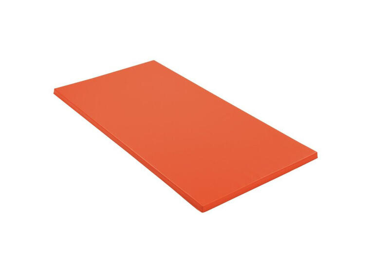 Lekematte 200 x 100 x 4 cm | Oransje Matte med antiskliunderlag 