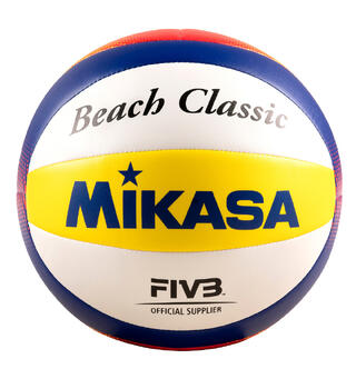 Sandvolleyball Mikasa Classic BV552C Beachvolley | Replica kampball