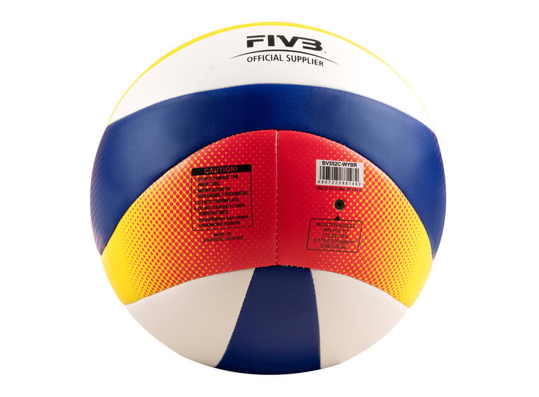 Sandvolleyball Mikasa Classic BV552C Beachvolley | Replica kampball 
