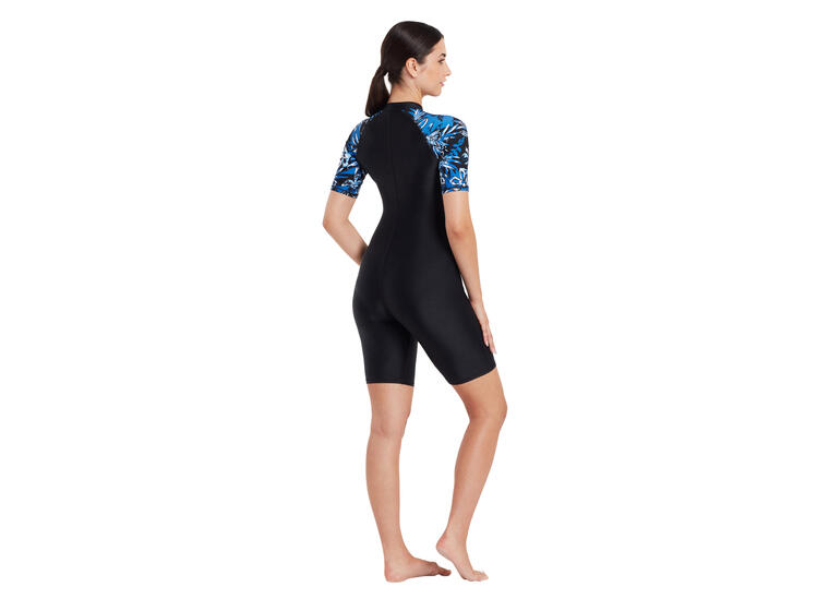 Sapphire Knee Suit Sleeve Print EU40 Zoggs |  Svart/Flerfarget | Elastomax 