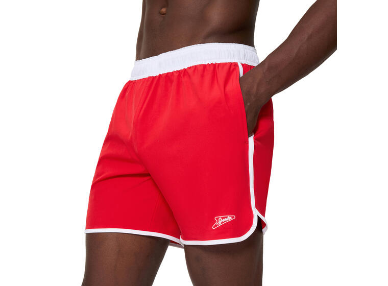 Solid Logo Volley 16 Badeshorts XXL Speedo | Rød | 4-Way Stretch 