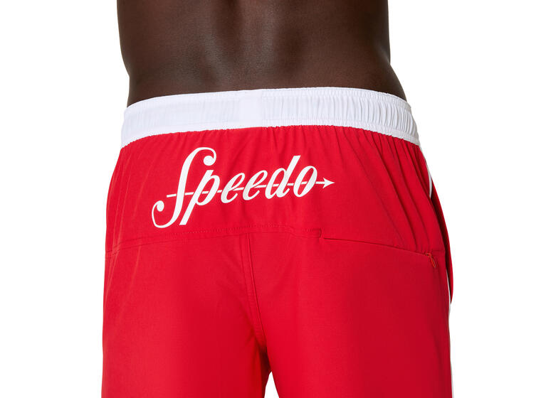 Solid Logo Volley 16 Badeshorts XXL Speedo | Rød | 4-Way Stretch 