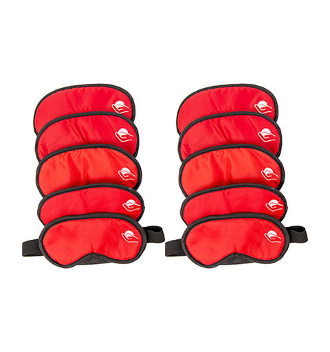 Blindemasker 10 r&#248;de