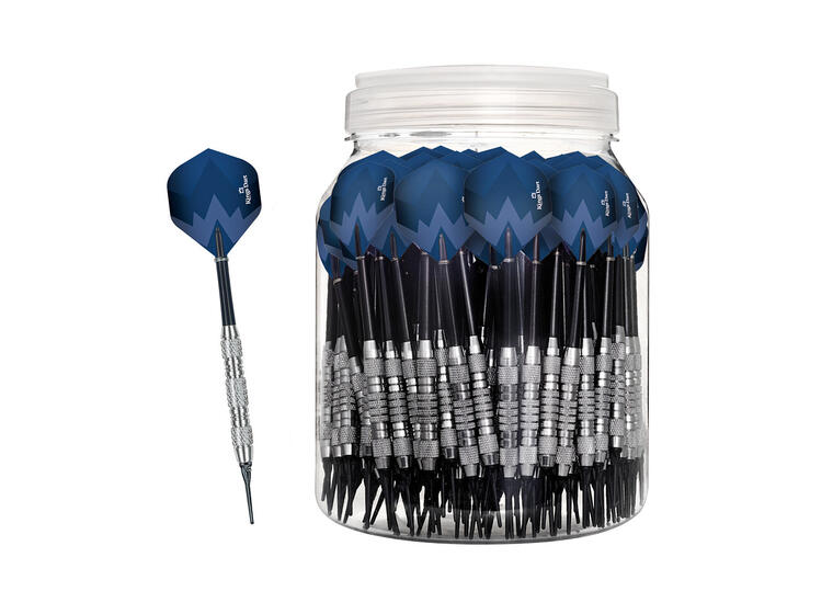 Dartpiler Kings Dart Softtip (100) 18 gram | til elektronisk dart 