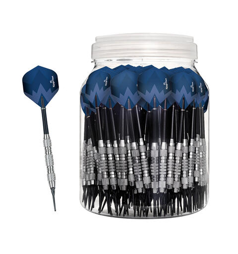 Dartpiler Kings Dart Softtip (100) 18 gram | til elektronisk dart