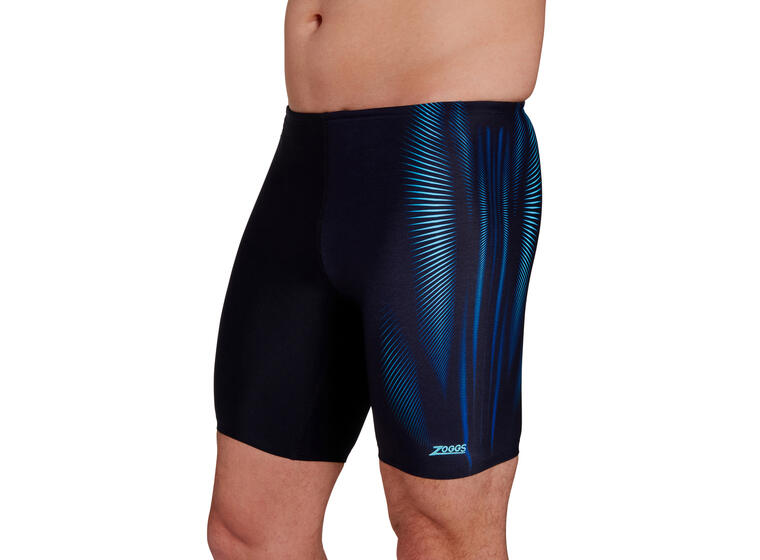 Extender Mid Jammer Badebukse 32 Zoggs | Svart/Flerfarget | Ecolast + 