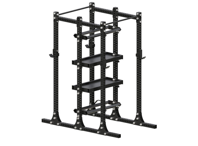Half Rack ata DOUBLE 248cm Med oppbevaringshyller 