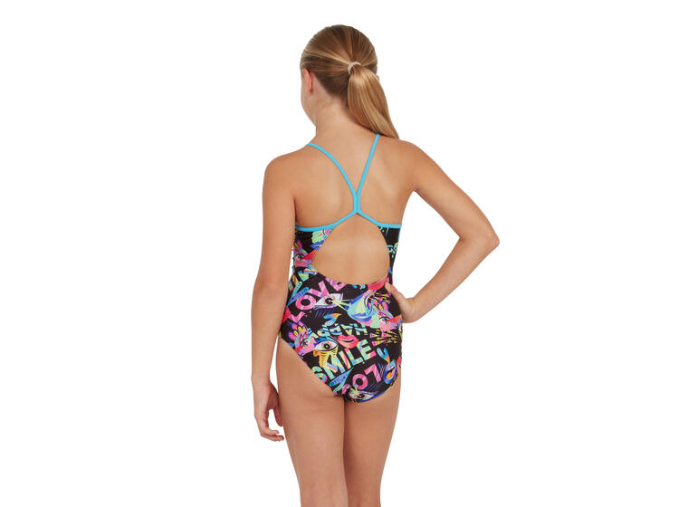 Joyful Sprintback Badedrakt jr 128cm Zoggs | Flerfarget | Ecolast 