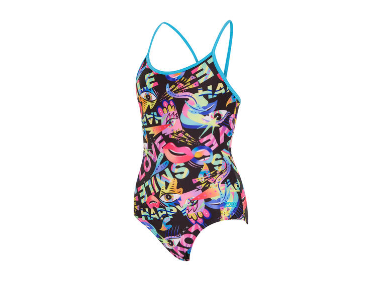 Joyful Sprintback Badedrakt jr 128cm Zoggs | Flerfarget | Ecolast 