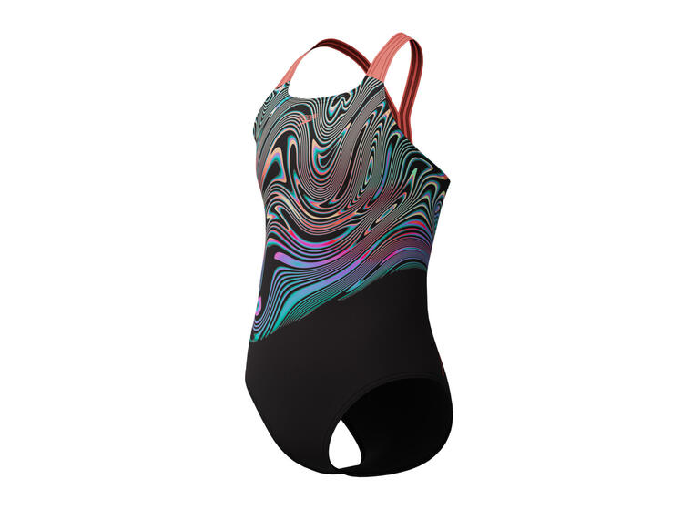 Placement Powerback Badedrakt jr 116 Speedo | Flerfarget | Endurance+ 