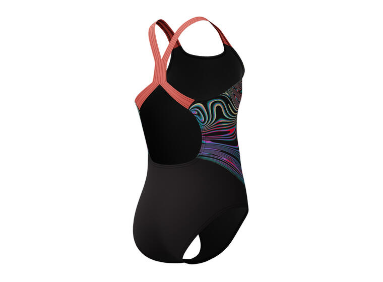 Placement Powerback Badedrakt jr 116 Speedo | Flerfarget | Endurance+ 