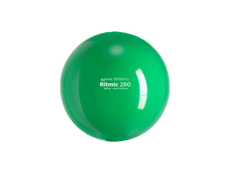 RG Ball Ritmic 18,5 cm | 280 gr | Grønn Treningsball til rytmisk gymnastikk 