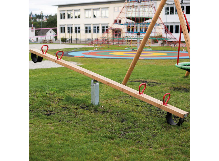 Vippe 4-seter 4 seter dumphuske til lekeplasser 