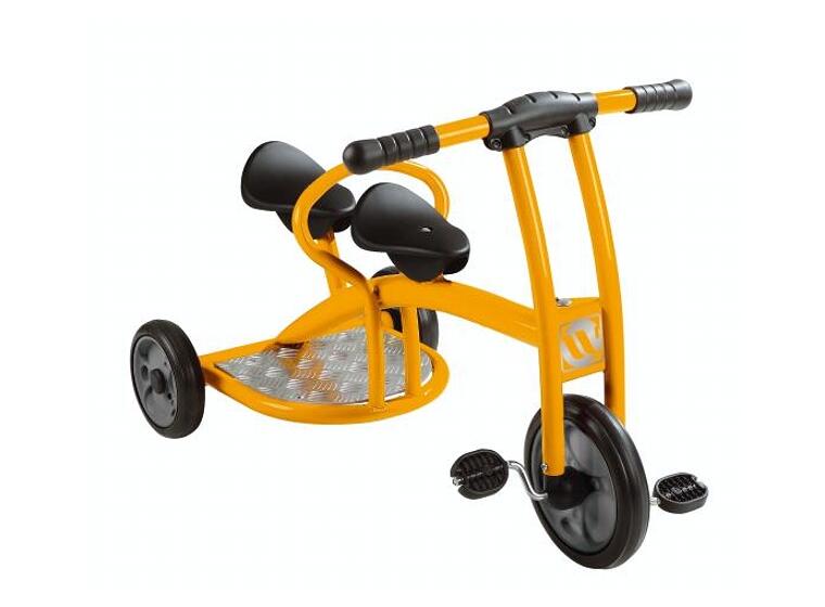 Zephyr Trehjulssykkel til to | Tandem Perfekt i barnehagen | +4 år 