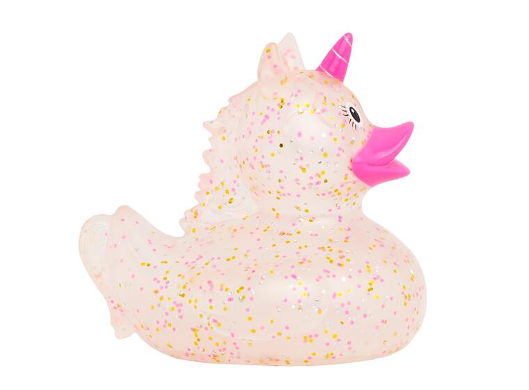 Badeand Enhjørning Glitter 