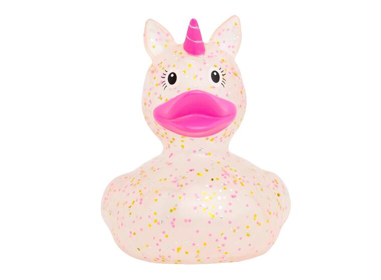 Badeand Enhjørning Glitter 