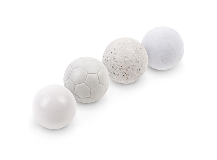 Foosball ball Sett 4 stk ulike baller til fotballspill 