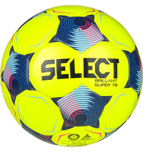 Fotball Select Brillant Super TB V25 FIFA Quality Pro Matchball | Gul/Bl&#229;