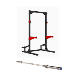 Half Rack med Olympisk vektstang 20 kg