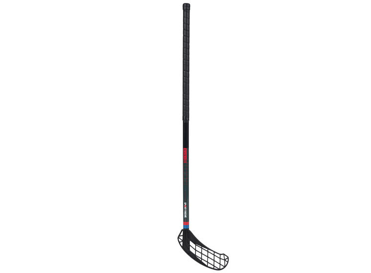 Innebandykølle Rush 95 cm Svart Rett blad 