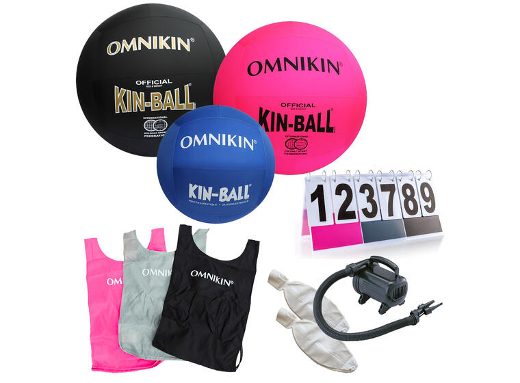 KIN-BALL® introduksjonspakke XL 2 stk 122 cm | 1 utendørs | Tilbehør 
