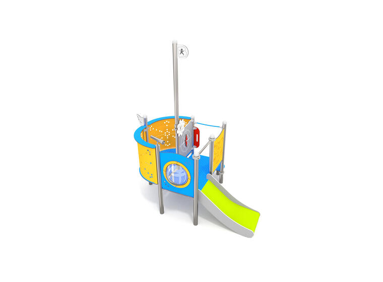 Lekehus Mini 1 lekestativ Til barnehager og lekeplasser 