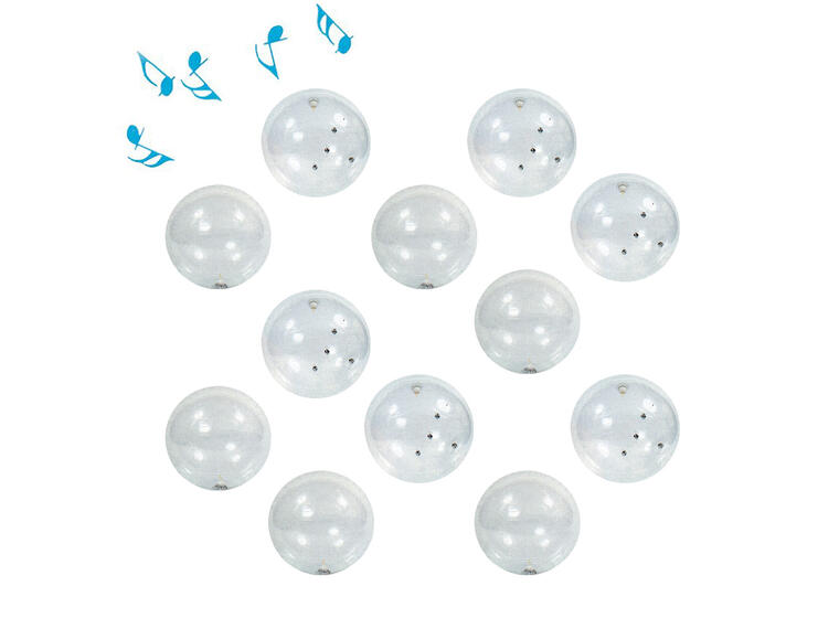 Musikalsk Ball jinglin diameter 12 stk For svaksynte | 55 cm 