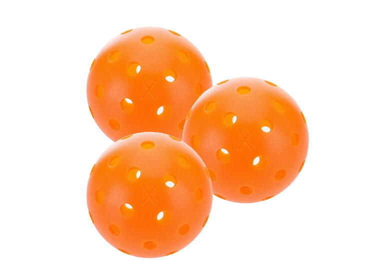 Pickleball X-40 Utendørs ball Lava 3 stk. | Trening og match 