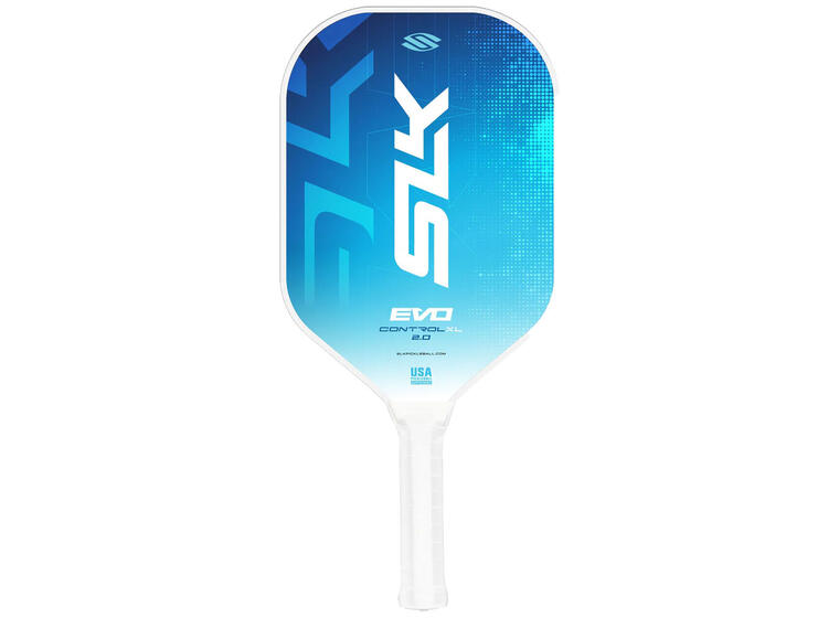 Pickleballracket SLK Evo Control 2.0 XL Trening og match | 16mm | Blå 