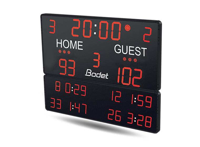 Resultattavle Bodet BTX6125 MS Multisport | 206 x 163,5 x 8,45 cm 